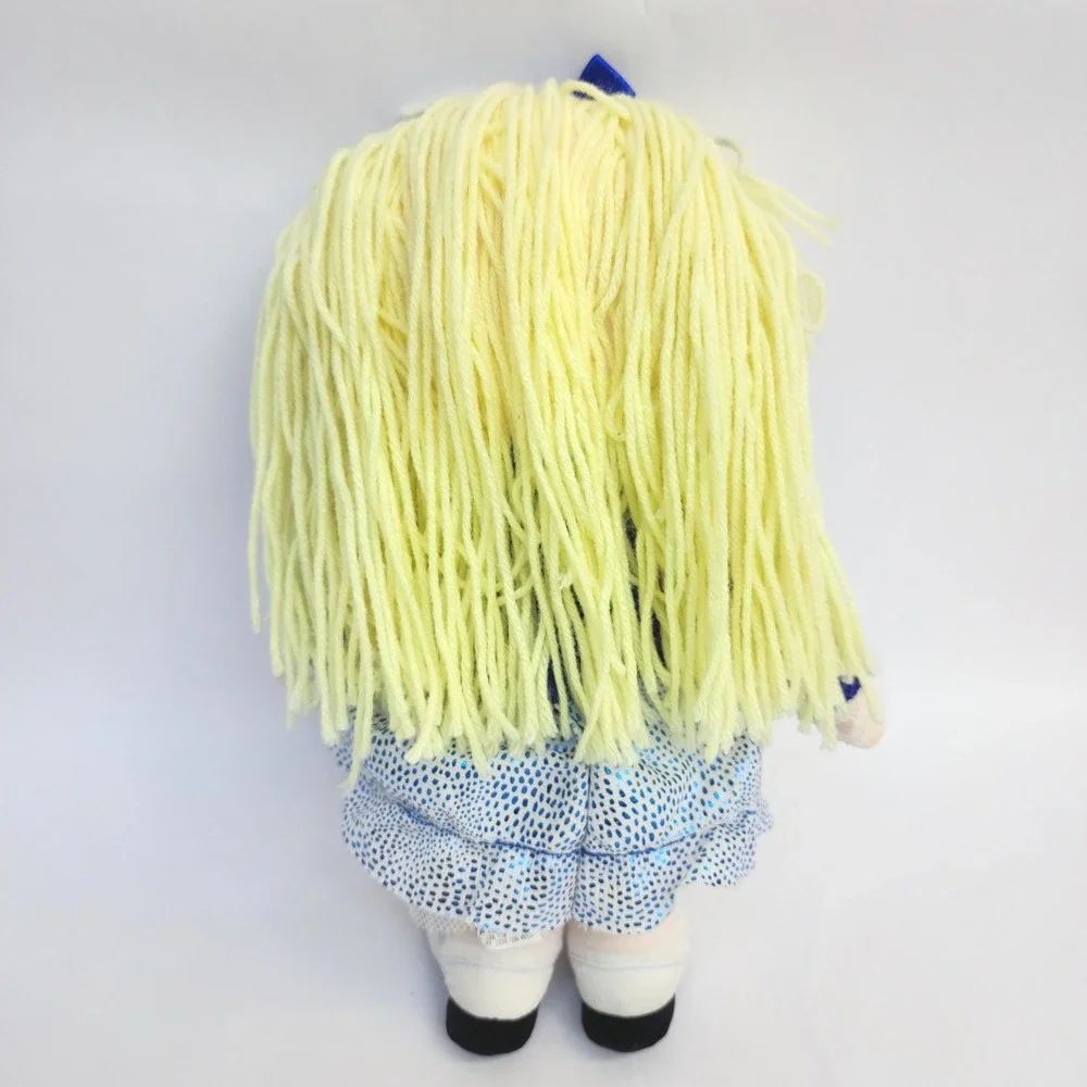 Grand Ole Opry The Opry Kids Plush Doll Blonde Yarn Hair‎ Blue Sequin Dress 12